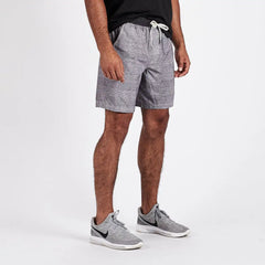 Kore Short | Grey Weave Texture