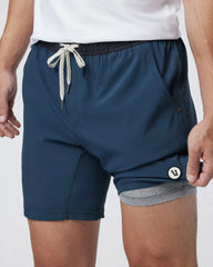 Kore Short Lined 7" | Indigo