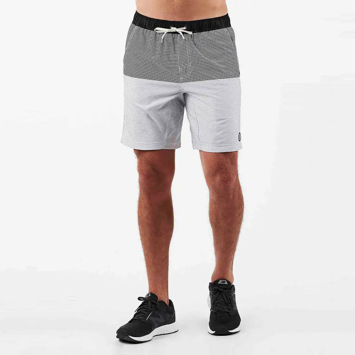 Kore Short | Black Block Stripe