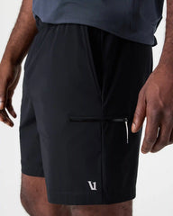 Fleet Sport Short Unlined 7" | Black