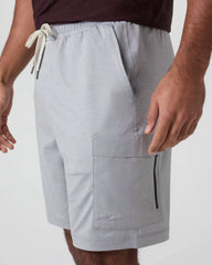 Sunday Performance Utility Short 8" | Platinum Heather