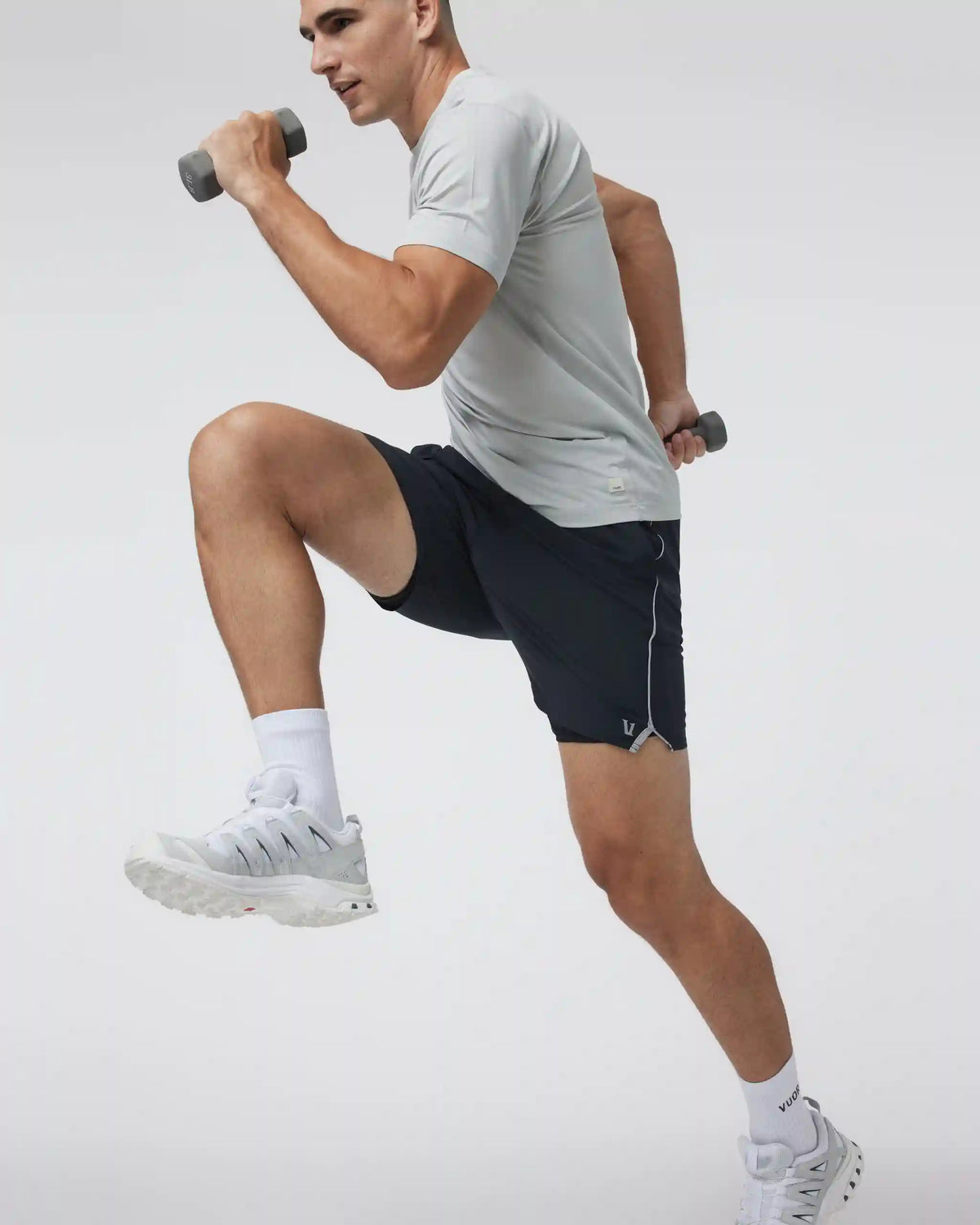 Trail Short 2.0 | Black/Heather Grey