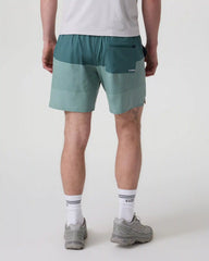 Trail Short 2.0 | Light Deep Sea Stripe/Salt