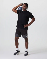 Kore Short X1 Lined Classic Fit 7" | Black/Dark Pewter/Salt