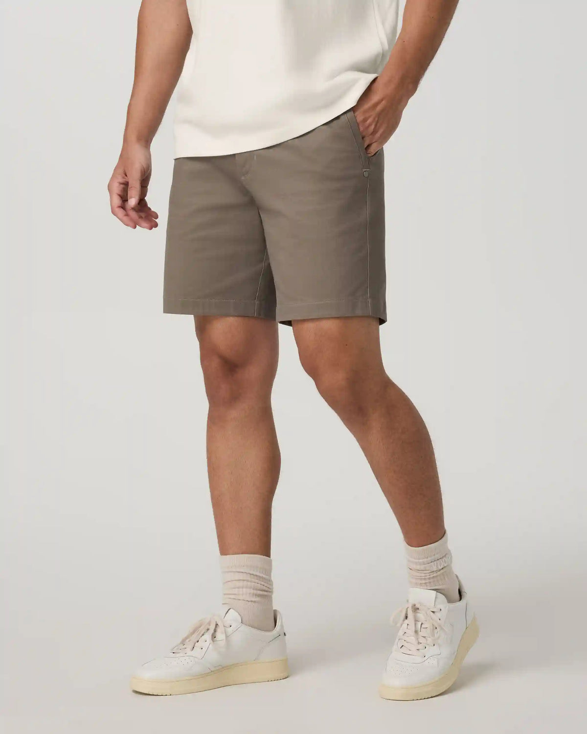 Fletcher Chino Short 8" | Bark