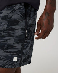 Banks Session Short Unlined 7" | Black Riptide Camo