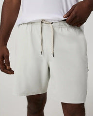 Banks Session Short Unlined 7" | Breeze Linen Texture