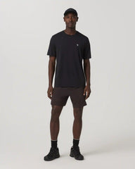 Vuori HardKore Short Lined 7" | Carbon
