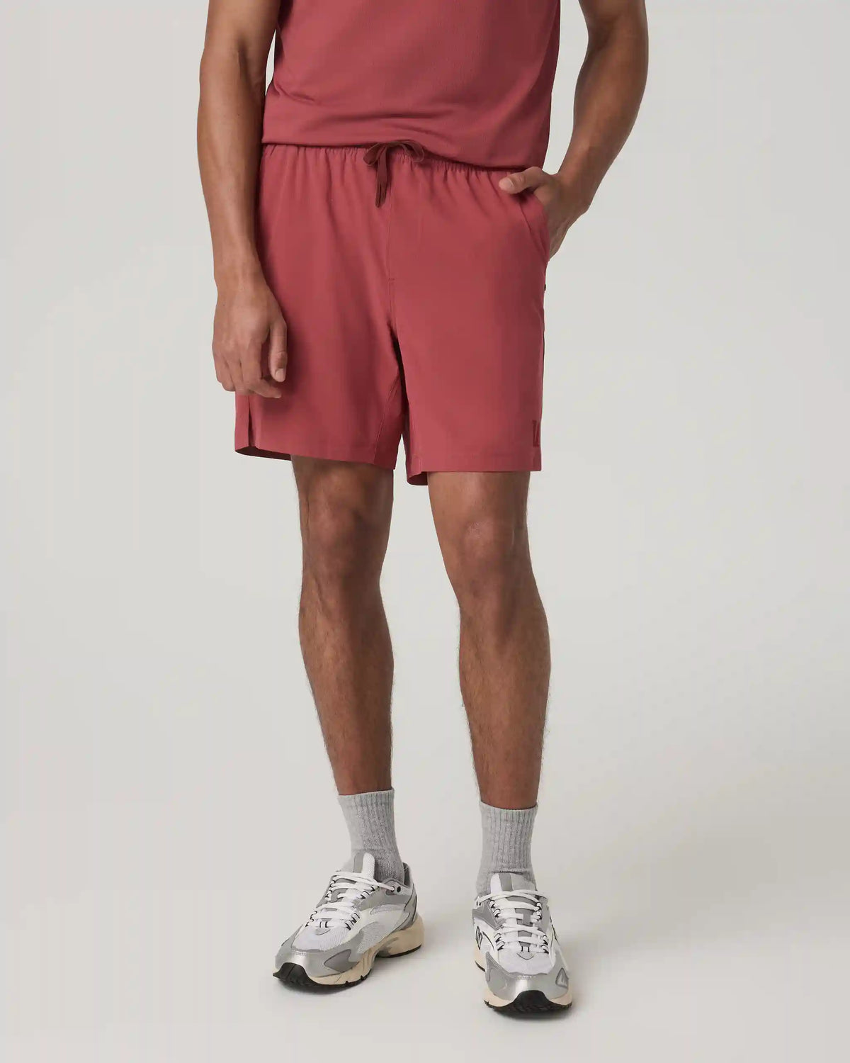 Vuori HardKore Short Lined 7" | Fire