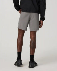 Vuori HardKore Short Lined 7" | Smoke
