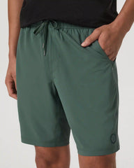 Kore Short Unlined 9" | Agate Green Tonal