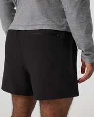 Vuori HardKore Short Lined 5" | Black