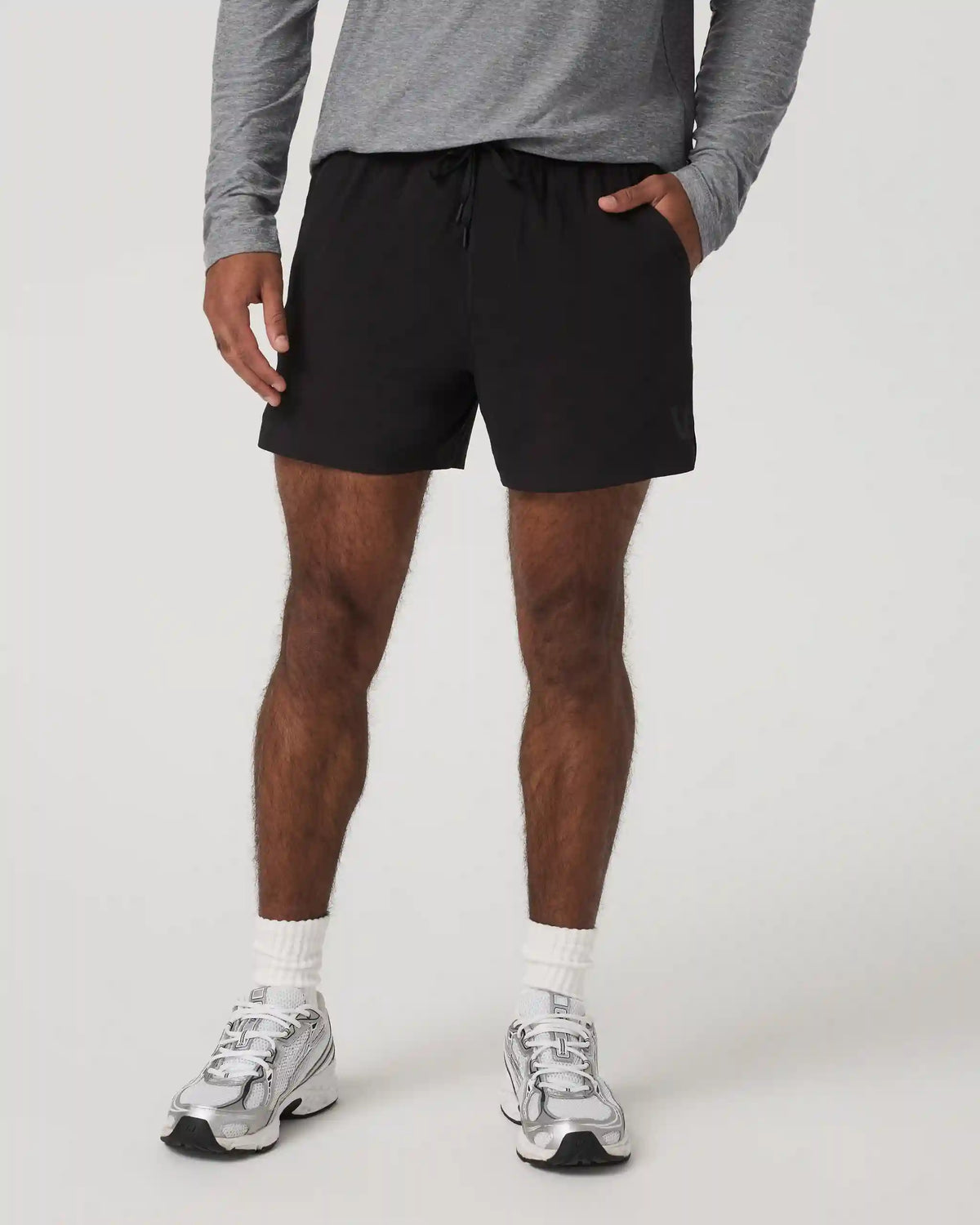 Vuori HardKore Short Lined 5" | Black
