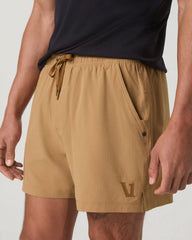 Vuori HardKore Short Lined 5" | Burlap