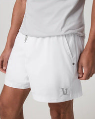 Vuori HardKore Short Lined 5" | White