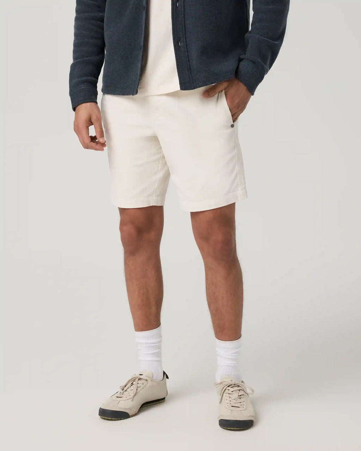 Optimist Elastic Waist Short 8" | Ivory