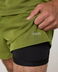 Kore Breathe Short Lined 5" | Meadow