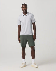 Aim Short 8" | River Rock Slub Stripe