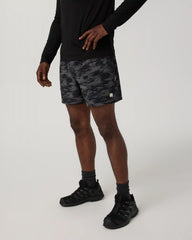 Banks Session Short Unlined 5" | Black Riptide Camo