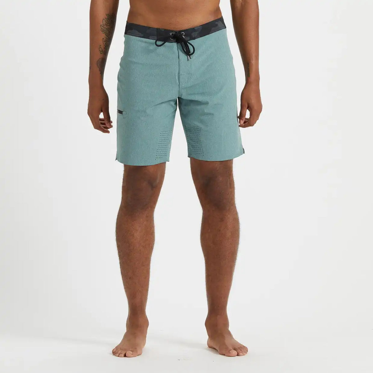 Sonic Seamless Boardshort | Palm Linen Texture