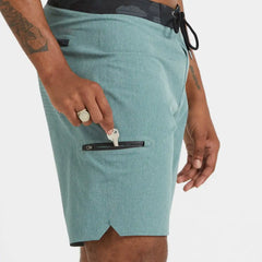 Sonic Seamless Boardshort | Palm Linen Texture