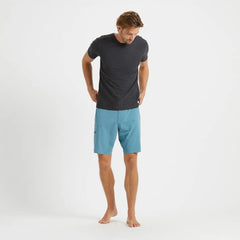 Sonic Seamless Boardshort | Sapphire Linen Texture