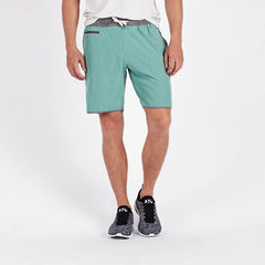 Banks Short Unlined 7" | Aloe Linen Texture