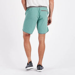 Banks Short Unlined 7" | Aloe Linen Texture