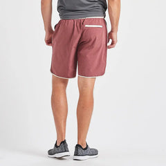 Banks Short Unlined 7" | Amber Linen Texture