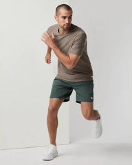 Banks Short Unlined 7" | Aspen Linen Texture