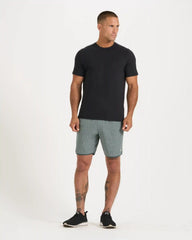 Banks Short Unlined 7" | Beryl Linen Texture