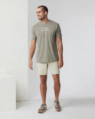 Banks Short Unlined 7" | Cashew Linen Texture