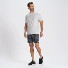 Banks Short Unlined 7" | Charcoal Water Drop