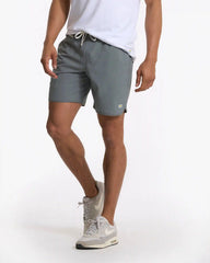 Banks Short Unlined 7" | Dusty Pine Micro Dot