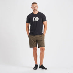 Banks Short Unlined 7" | Evergreen Micro Dot