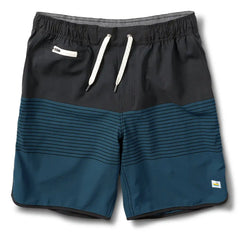 Banks Short Unlined 7" | Indigo Stripe