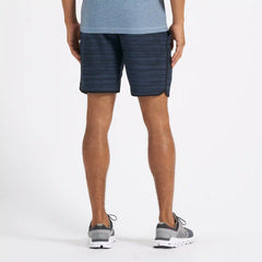 Banks Short Unlined 7" | Ink Tie Dye Stripe