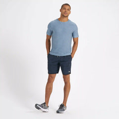 Banks Short Unlined 7" | Ink Tie Dye Stripe