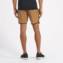 Banks Short Unlined 7" | Tobacco Micro Dot