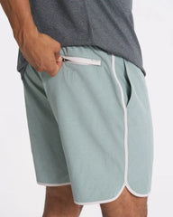 Banks Short Unlined 7" | Neptune Linen Texture