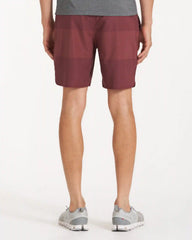 Banks Short Unlined 7" | Russet Texture Block