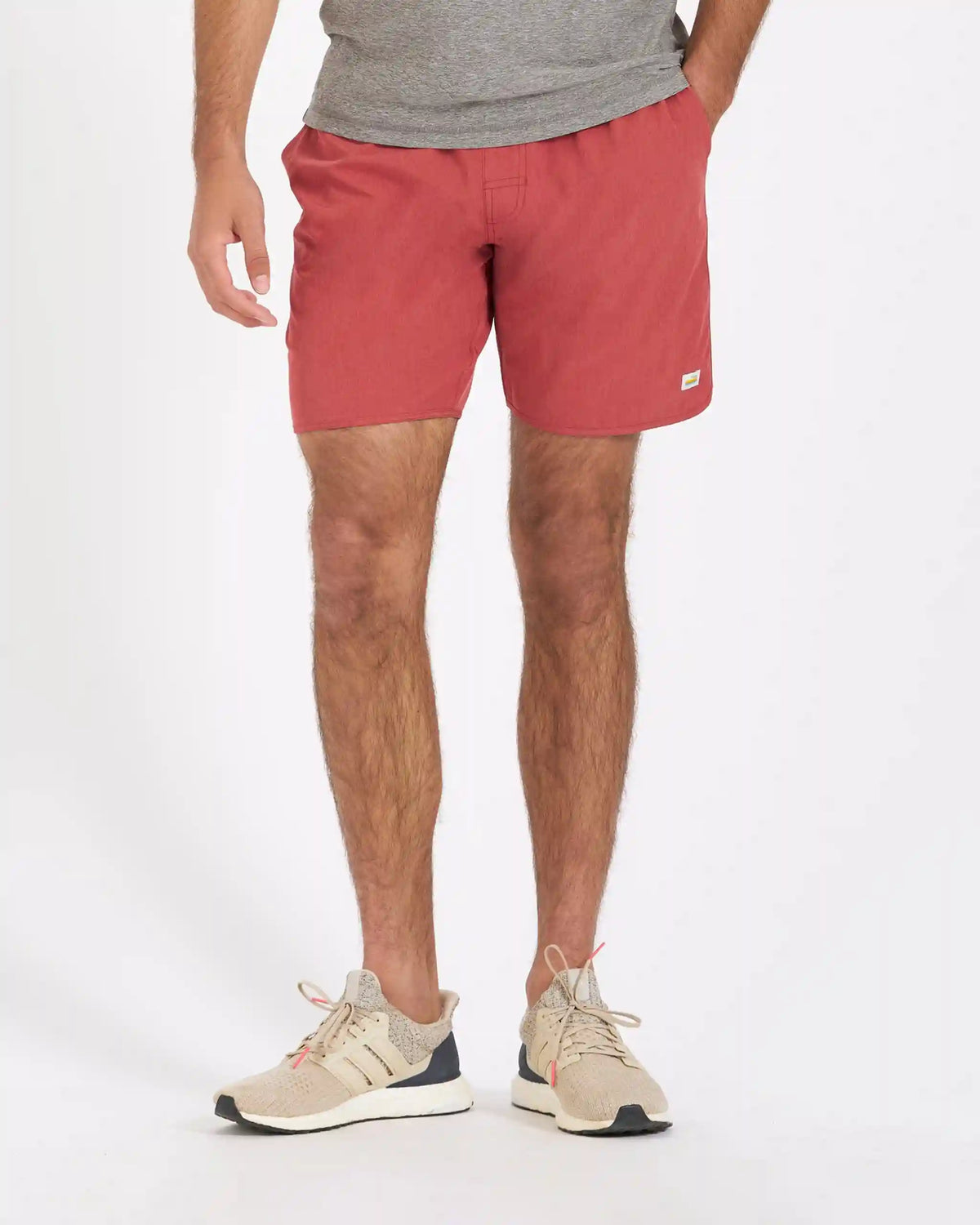 Banks Short Unlined 7" | Redwood Linen Texture