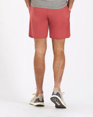 Banks Short Unlined 7" | Redwood Linen Texture