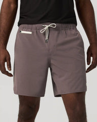 Banks Short Unlined 7" | Timber Slub Stripe