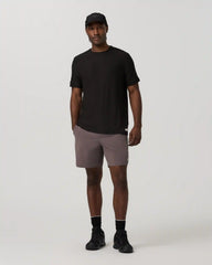 Banks Short Unlined 7" | Timber Slub Stripe