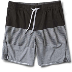 Trail Short | Espresso Stripe