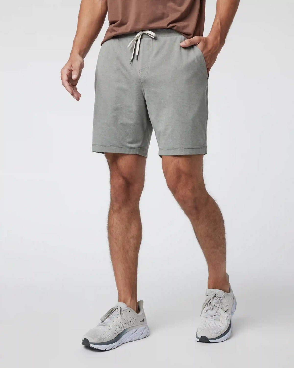Ponto Performance Short 7" | Driftwood Heather