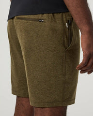 Ponto Performance Short 7" | Moss Green Heather