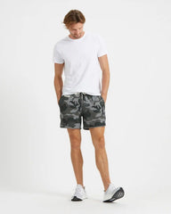 Banks Short Unlined 5" | Grey Camo