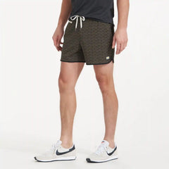 Banks Short Unlined 5" | Oregano Basketweave